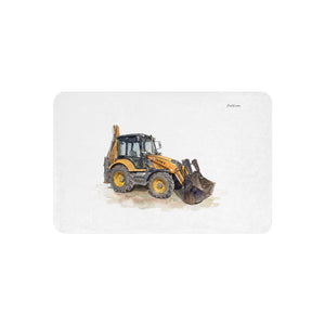 Furrow & Fields 37″×57″ Terex 860 Elite Watercolor | Sherpa Blanket Quality Farmers Merch
