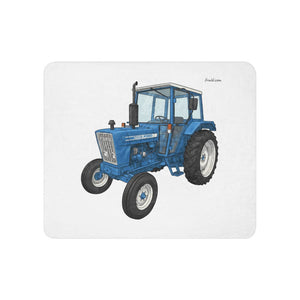 Furrow & Fields 50″×60″ Ford 4600 Cartoon (Side) | Sherpa Blanket Quality Farmers Merch