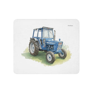 Furrow & Fields 50″×60″ Ford 4600 Watercolor | Sherpa Blanket Quality Farmers Merch