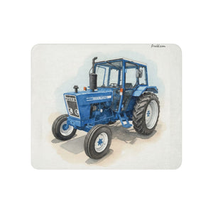 Furrow & Fields 50″×60″ Ford 4600 Watercolor (Side) | Sherpa Blanket Quality Farmers Merch