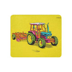 Furrow & Fields 50″×60″ Ford 7810 Generation III Pop Art | Sherpa Blanket Quality Farmers Merch