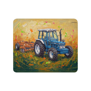 Furrow & Fields 50″×60″ Ford 7810 Generation III Splash Art | Sherpa Blanket Quality Farmers Merch