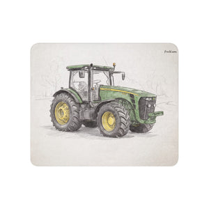 Furrow & Fields 50″×60″ John Deere 8345R Pencil Sketch | Sherpa Blanket Quality Farmers Merch