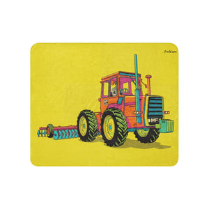 Furrow & Fields 50″×60″ Massey Ferguson 1200 Pop Art | Sherpa Blanket Quality Farmers Merch
