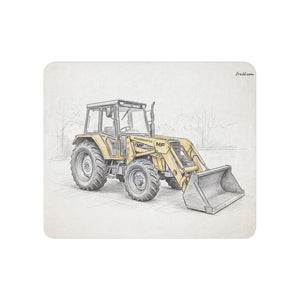 Furrow & Fields 50″×60″ Massey Ferguson 50E Pencil Sketch | Sherpa Blanket Quality Farmers Merch