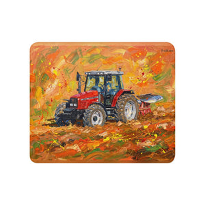 Furrow & Fields 50″×60″ Massey Ferguson 6255 Splash Art | Sherpa Blanket Quality Farmers Merch