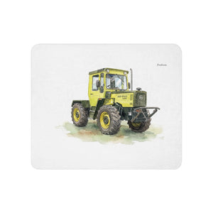 Furrow & Fields 50″×60″ Mercedes-Benz MB-trac 1100 Watercolor | Sherpa Blanket Quality Farmers Merch