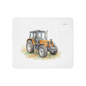 Furrow & Fields 50″×60″ Renault 106-54 TL Watercolor | Sherpa Blanket Quality Farmers Merch