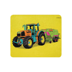 Furrow & Fields 50″×60″ Renault Atles 926 RZ Pop Art | Sherpa Blanket Quality Farmers Merch