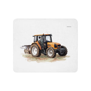 Furrow & Fields 50″×60″ Renault Ceres 340X Watercolor | Sherpa Blanket Quality Farmers Merch