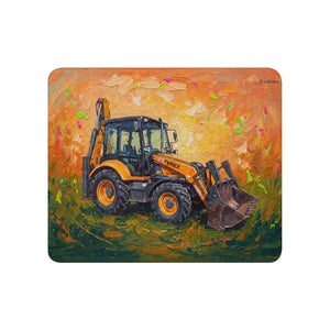Furrow & Fields 50″×60″ Terex 860 Elite Splash Art | Sherpa Blanket Quality Farmers Merch