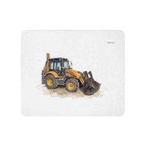 Furrow & Fields 50″×60″ Terex 860 Elite Watercolor | Sherpa Blanket Quality Farmers Merch