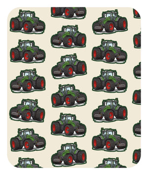 Furrow & Fields Baby Bodysuit Baby Fendt 1050 Vario Tractor Bodysuit – Cream Pattern Quality Farmers Merch