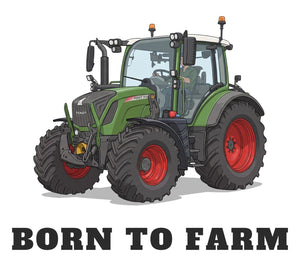 Furrow & Fields Baby Bodysuit Baby Fendt 313 Vario Tractor Bodysuit – Born to Farm Quality Farmers Merch