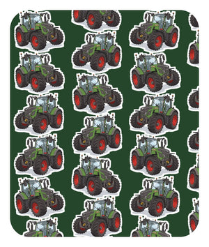 Furrow & Fields Baby Bodysuit Baby Fendt 516 Vario Tractor Bodysuit – Green Pattern Quality Farmers Merch