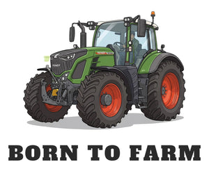 Furrow & Fields Baby Bodysuit Baby Fendt 728 Vario Tractor Bodysuit – Born to Farm Quality Farmers Merch
