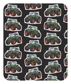 Furrow & Fields Baby Bodysuit Baby Fendt 728 Vario Tractor Bodysuit – Charcoal Pattern Quality Farmers Merch