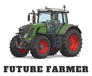Furrow & Fields Baby Bodysuit Baby Fendt 828 Vario Tractor Bodysuit – Future Farmer Quality Farmers Merch