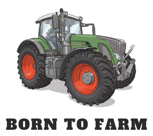 Furrow & Fields Baby Bodysuit Baby Fendt 939 Vario Tractor Bodysuit – Born to Farm Quality Farmers Merch