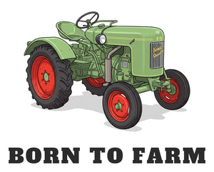Furrow & Fields Baby Bodysuit Baby Fendt Dieselross Tractor Bodysuit – Born to Farm Quality Farmers Merch