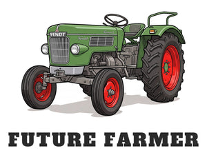 Furrow & Fields Baby Bodysuit Baby Fendt Farmer 2 Tractor Bodysuit – Future Farmer Quality Farmers Merch