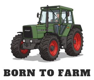 Furrow & Fields Baby Bodysuit Baby Fendt Favorit 611 Tractor Bodysuit – Born to Farm Quality Farmers Merch