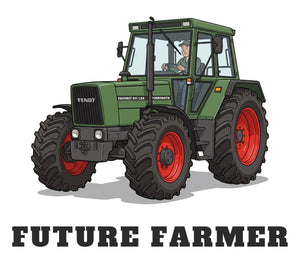 Furrow & Fields Baby Bodysuit Baby Fendt Favorit 611 Tractor Bodysuit – Future Farmer Quality Farmers Merch