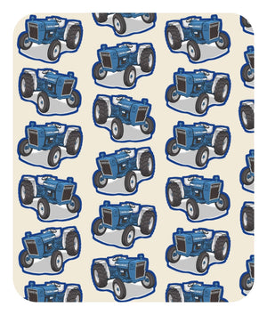 Furrow & Fields Baby Bodysuit Baby Ford 3600 Tractor Bodysuit – Cream Pattern Quality Farmers Merch