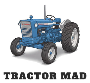 Furrow & Fields Baby Bodysuit Baby Ford 5000 Tractor Bodysuit – Tractor Mad Quality Farmers Merch