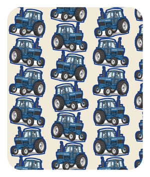 Furrow & Fields Baby Bodysuit Baby Ford 6700 Tractor Bodysuit – Cream Pattern Quality Farmers Merch