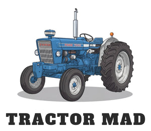 Furrow & Fields Baby Bodysuit Baby Ford 7000 Tractor Bodysuit – Tractor Mad Quality Farmers Merch