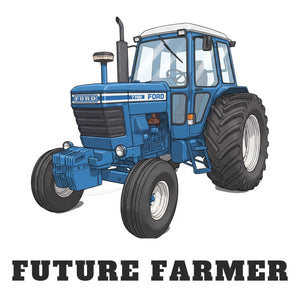 Furrow & Fields Baby Bodysuit Baby Ford 7700 Tractor Bodysuit – Future Farmer Quality Farmers Merch