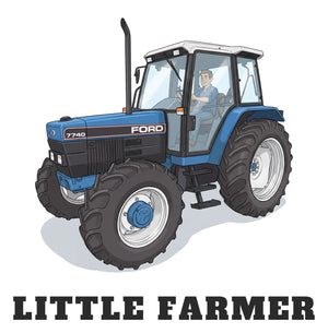 Furrow & Fields Baby Bodysuit Baby Ford 7740 Tractor Bodysuit – Little Farmer Quality Farmers Merch