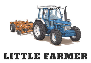 Furrow & Fields Baby Bodysuit Baby Ford 7810 Tractor Bodysuit – Little Farmer Quality Farmers Merch