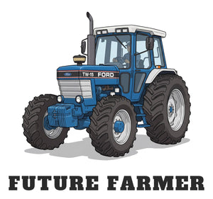 Furrow & Fields Baby Bodysuit Baby Ford TW-15 Tractor Bodysuit – Future Farmer Quality Farmers Merch