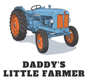 Furrow & Fields Baby Bodysuit Baby Fordson Major Tractor Bodysuit – Daddy's Little Farmer Quality Farmers Merch