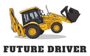 Furrow & Fields Baby Bodysuit Baby JCB 3CX Sitemaster SRS Digger Bodysuit – Future Driver Quality Farmers Merch