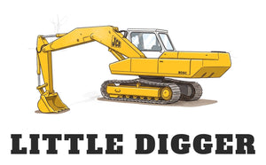 Furrow & Fields Baby Bodysuit Baby JCB 806 Digger Bodysuit – Little Digger Quality Farmers Merch