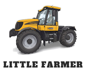 Furrow & Fields Baby Bodysuit Baby JCB Fastrac 3190 Tractor Bodysuit – Little Farmer Quality Farmers Merch
