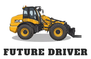 Furrow & Fields Baby Bodysuit Baby JCB TM420 Digger Bodysuit – Future Driver Quality Farmers Merch