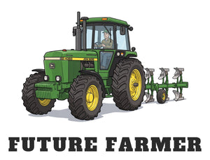 Furrow & Fields Baby Bodysuit Baby John Deere 4350 Tractor Bodysuit – Future Farmer Quality Farmers Merch