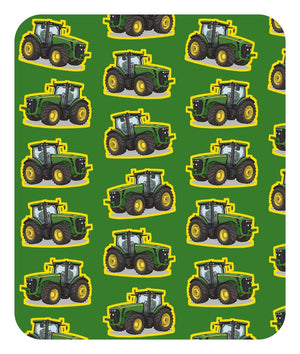 Furrow & Fields Baby Bodysuit Baby John Deere 8345R Tractor Bodysuit – Green Pattern Quality Farmers Merch