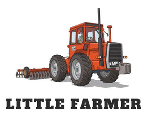 Furrow & Fields Baby Bodysuit Baby Massey Ferguson 1200 Tractor Bodysuit – Little Farmer Quality Farmers Merch
