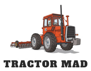 Furrow & Fields Baby Bodysuit Baby Massey Ferguson 1200 Tractor Bodysuit – Tractor Mad Quality Farmers Merch