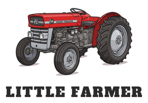 Furrow & Fields Baby Bodysuit Baby Massey Ferguson 135 Tractor Bodysuit – Little Farmer Quality Farmers Merch