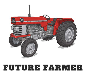 Furrow & Fields Baby Bodysuit Baby Massey Ferguson 165 Tractor Bodysuit – Future Farmer Quality Farmers Merch