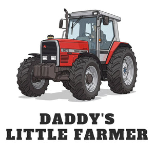 Furrow & Fields Baby Bodysuit Baby Massey Ferguson 3075 Tractor Bodysuit – Daddy's Little Farmer Quality Farmers Merch