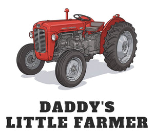 Furrow & Fields Baby Bodysuit Baby Massey Ferguson 35X Tractor Bodysuit – Daddy's Little Farmer Quality Farmers Merch