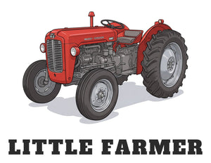 Furrow & Fields Baby Bodysuit Baby Massey Ferguson 35X Tractor Bodysuit – Little Farmer Quality Farmers Merch