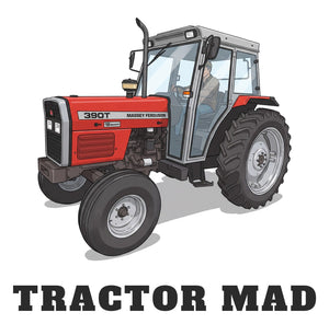 Furrow & Fields Baby Bodysuit Baby Massey Ferguson 390T Tractor Bodysuit – Tractor Mad Quality Farmers Merch